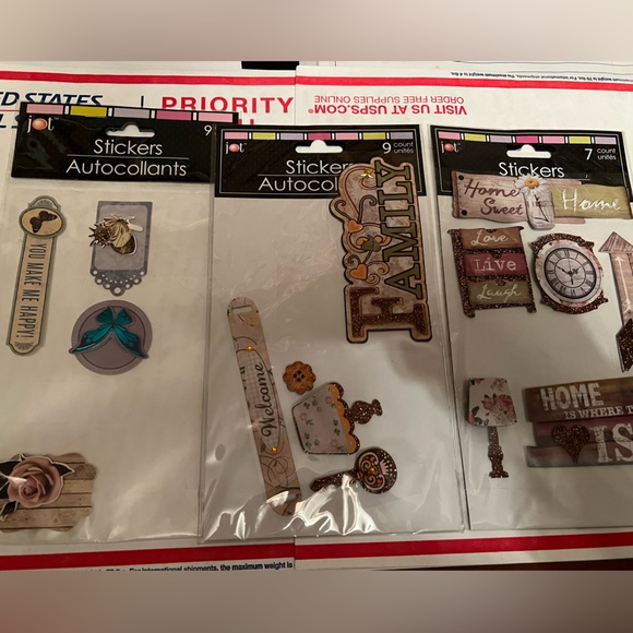 Assorted Jot, Colorbok, etc scrapbook stickers 40+ packs - Picture 5 of 6